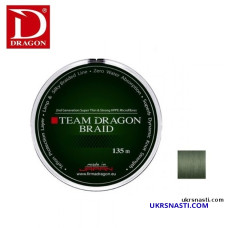 Шнур Dragon Team Dragon/Torey диаметр 0,12мм размотка 135м зелёный